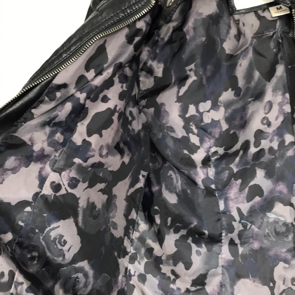 Faux leather jacket size M - Picture 3 of 6